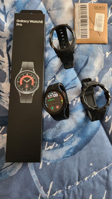 Samsung Galaxy Watch 5 Pro 45mm – Como Novo – Extras Incluídos