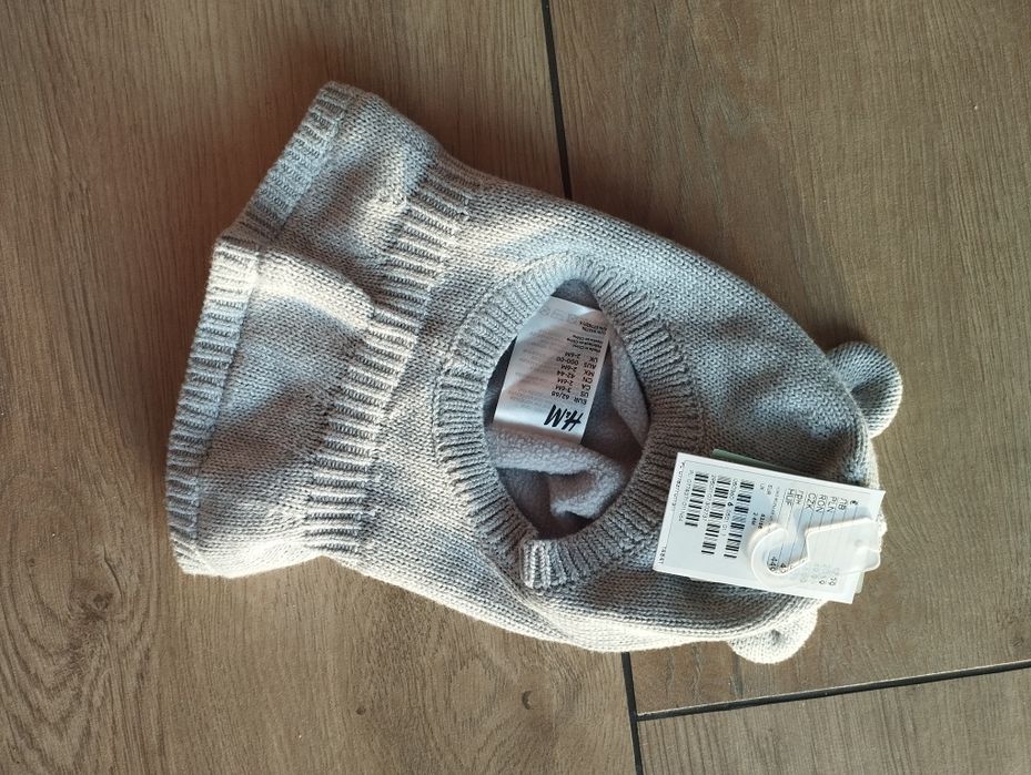 Nowa kominiarka H&M 62/68 2-6mc