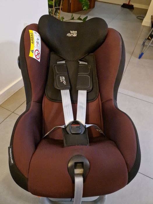 Fotelik Britax Romer Max Way Plus 9-25kg kazda tyłem, Burgund