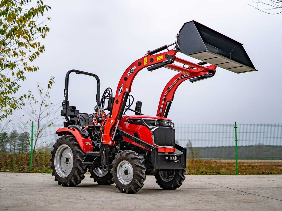 CAPTAIN 263 Ciągnik Traktor Rolniczy komunalny nowy 25 KM Osprzęt 4X4