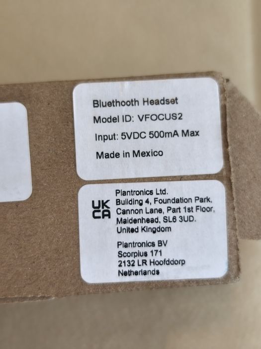 Phones Poly Voyager Focus 2 UC Certicado Microsoft Teams