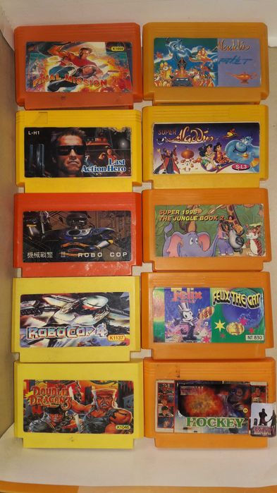 Продаются картриджи до 8 бит