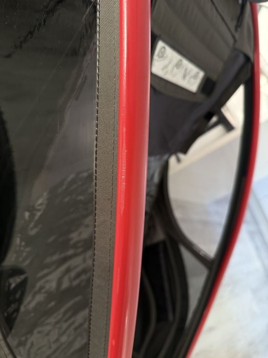 Przyczepka rowerowa Hamax Outback Twin czerwona