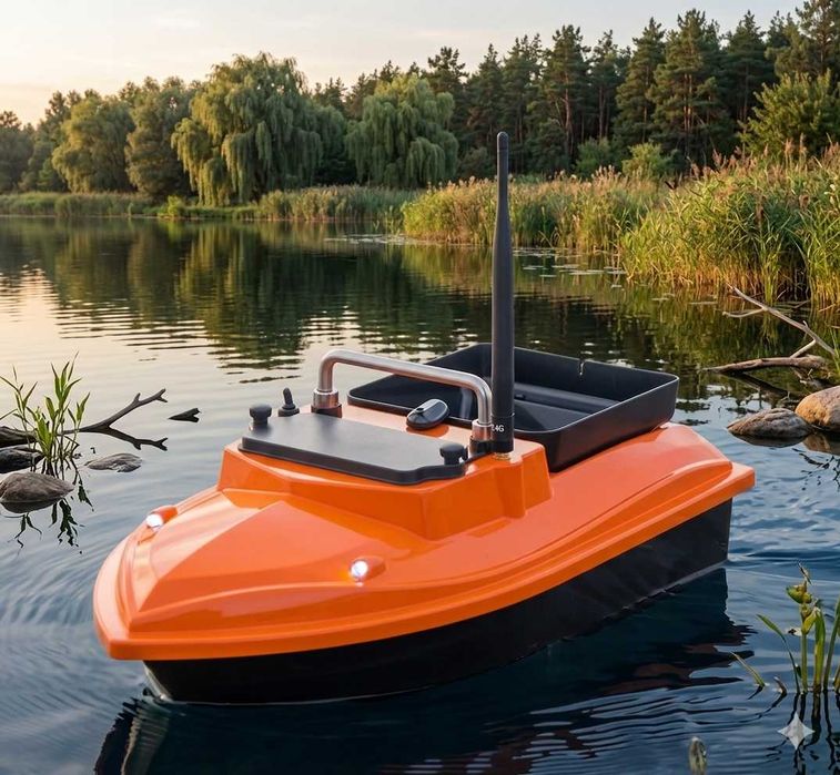 Карповый кораблик GPS 160 точек 24000 mA  Сумка в подарок Кораблик для рибалки