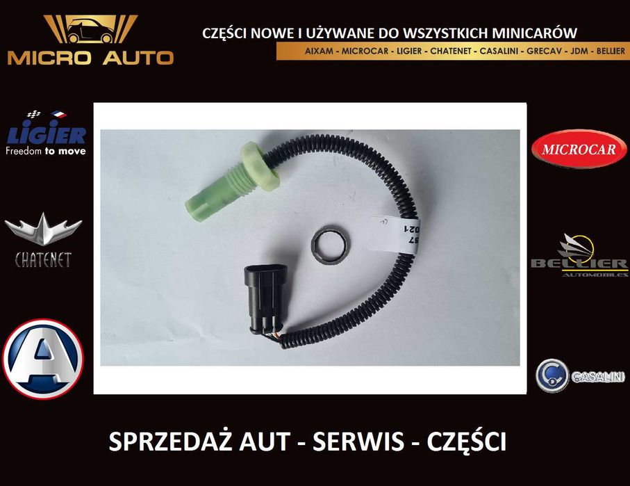Ślimak czytnik prędkościomierza Microcar M.GO Ligier XTOO IXO JS50 632