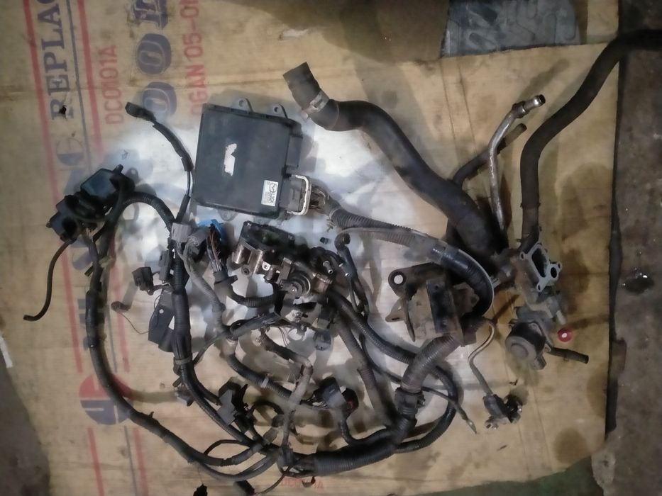 Проводка мотора мазда сх7 2.3 турбо