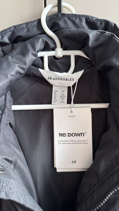 Дитячий пуховик H&M, преміум колекція