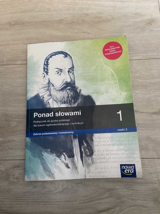 Podrecznik do polskiego "ponad slowami 1" czesc 1 i 2 Nowa era