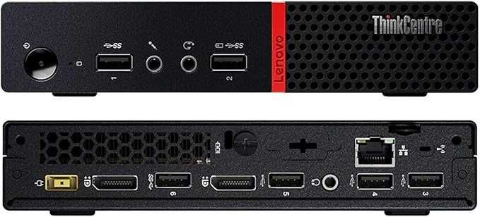 Mini PC Lenovo M715q | Ryzen 2400GE 4C/8T | 16GB DDR4 | NVMe 256GB | WiFi | W11