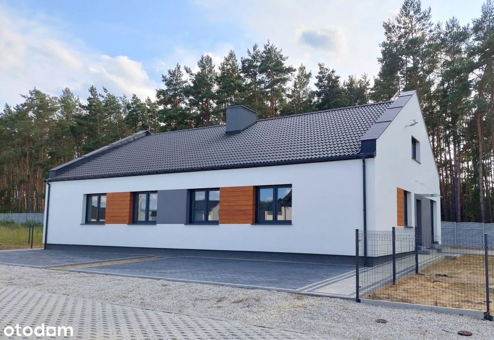 Nowy Gotowy Parterowy Dom | 83m² + Poddasze 25m²