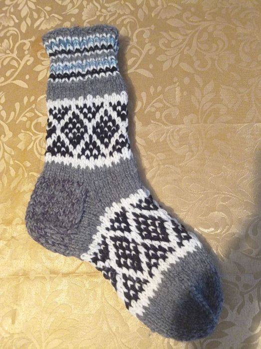 Носки шерстяные (ручная работа)