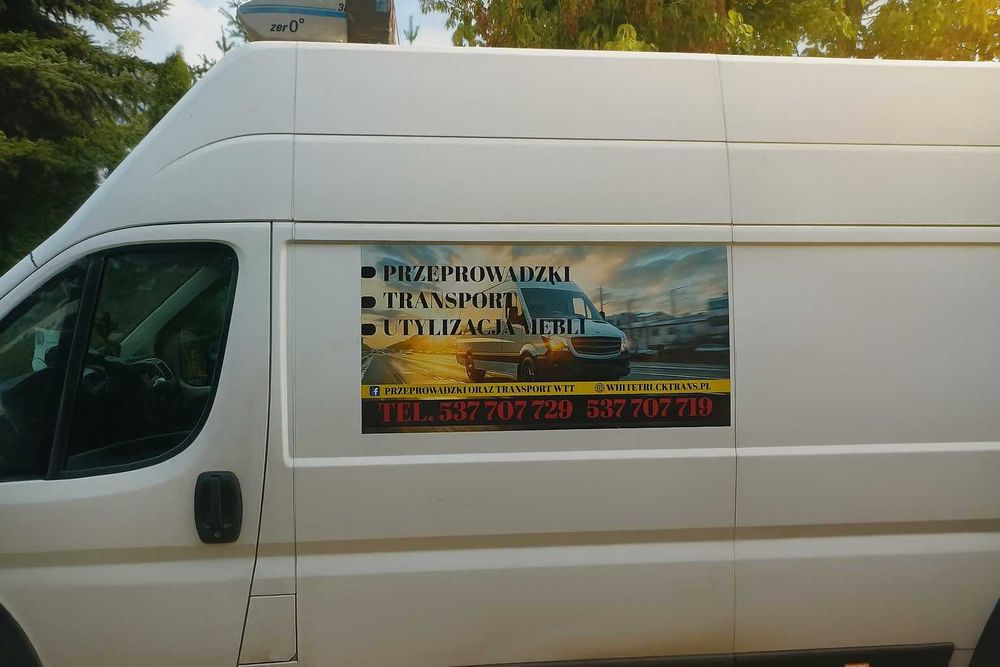 Transport/OD 50zł PRZEWÓZ RZECZY/Przeprowadzki/Utylizacja mebl/Faktura