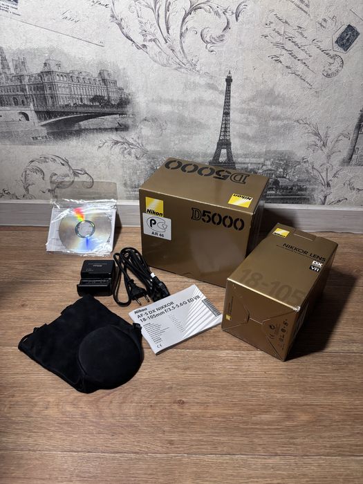 Nikon d5000 + AF-S DX Nikkor 18-105mm f/3.5-5.6G ED VR