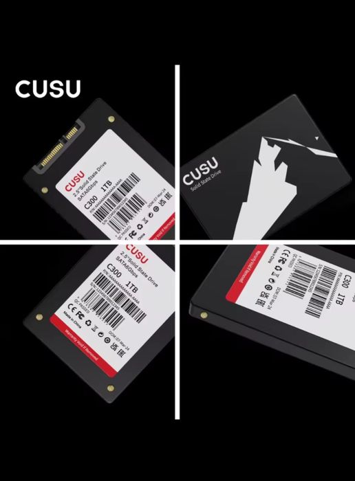 SSD CUSU 1tb sata 2.5 III new Новий ССД кусу