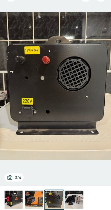 Webasto garażowe na ropę 230v 12v 24v 12kw Bluetooth  pilot 110m2