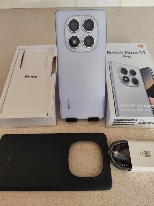 ИГРОВОЙ Xiaomi redmi note 14Pro, память 8+8-256гиг, идеал.