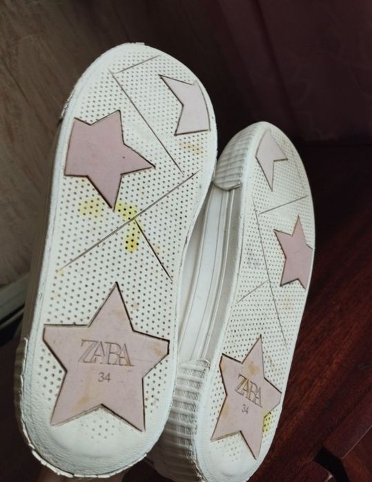 Кеды Zara меняют цвет 34 р.