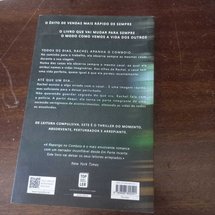 A rapariga do comboio de PAULA HAWKINS