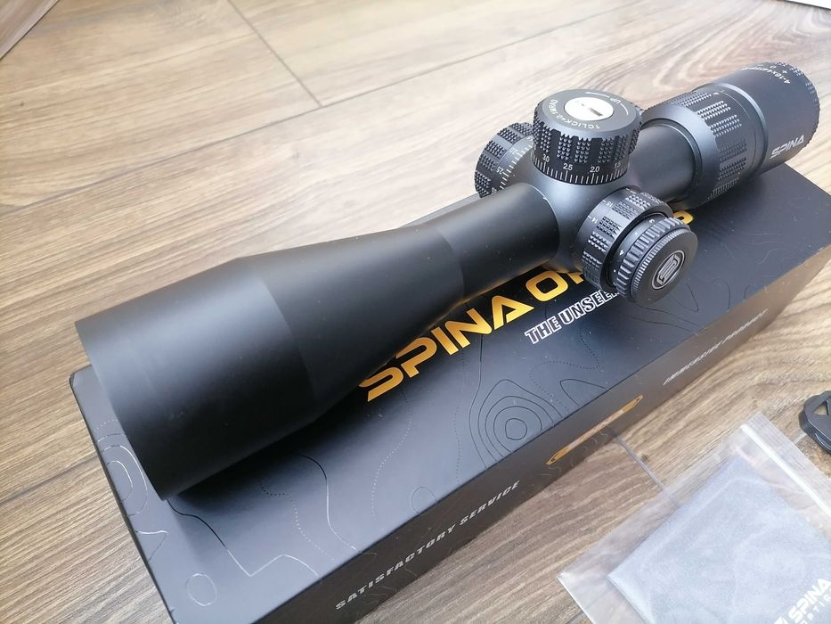 Spina Optics Compact 4-16x44E FFP. Новий фірмовий оригінальний приціл.