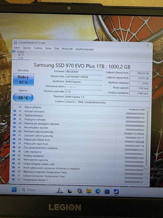 Ідеальний/SSD накопичувач/Samsung 970 EVO Plus 1 TB (MZ-V7S1T0BW)