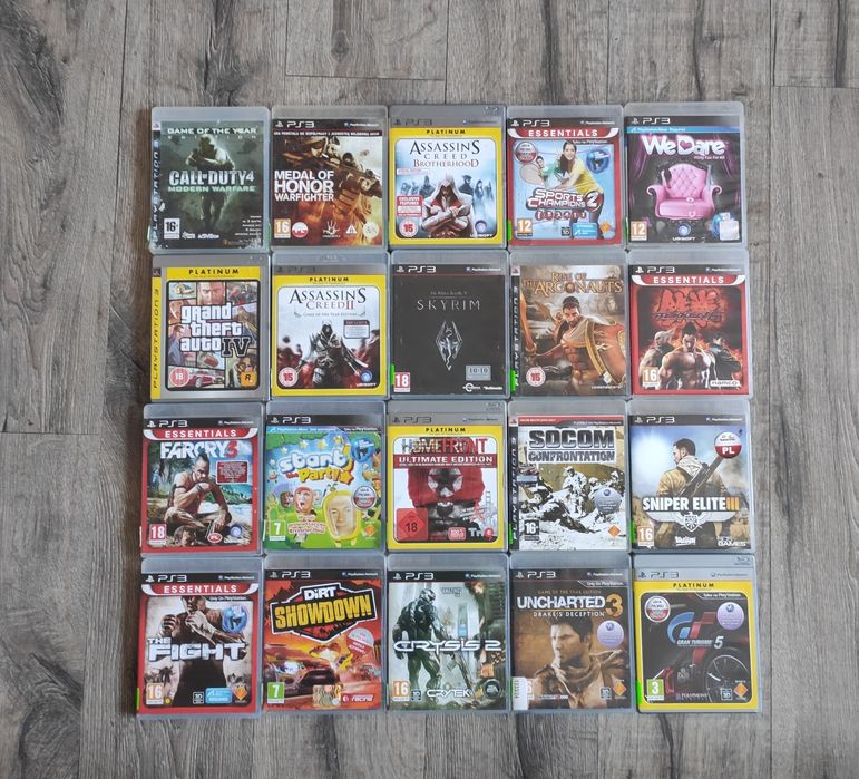 Gry na PlayStation 3 Elbląg Wysyłka OLX