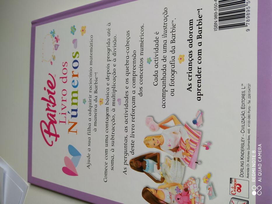 Barbie Livro dos números