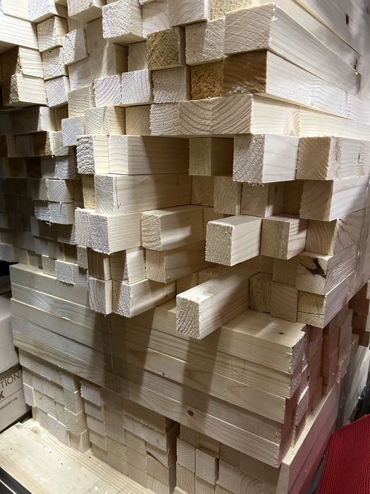 Брусок, рейка 3см х 4см гимбльовані