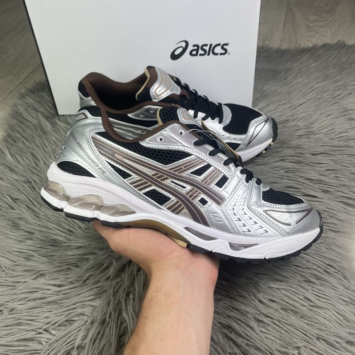 Кросівки чоловічі Asics Gel-Kayano 14 чорні/сірі/коричневі, (41-45) розміри