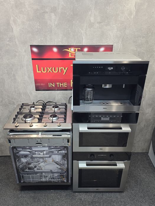 Ціла кухня Miele!Духовка НВЧ+пароварка кавоварка посудомийка Газова