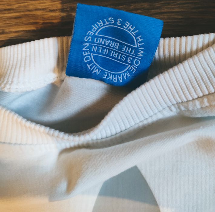 Bluza biała Adidas S