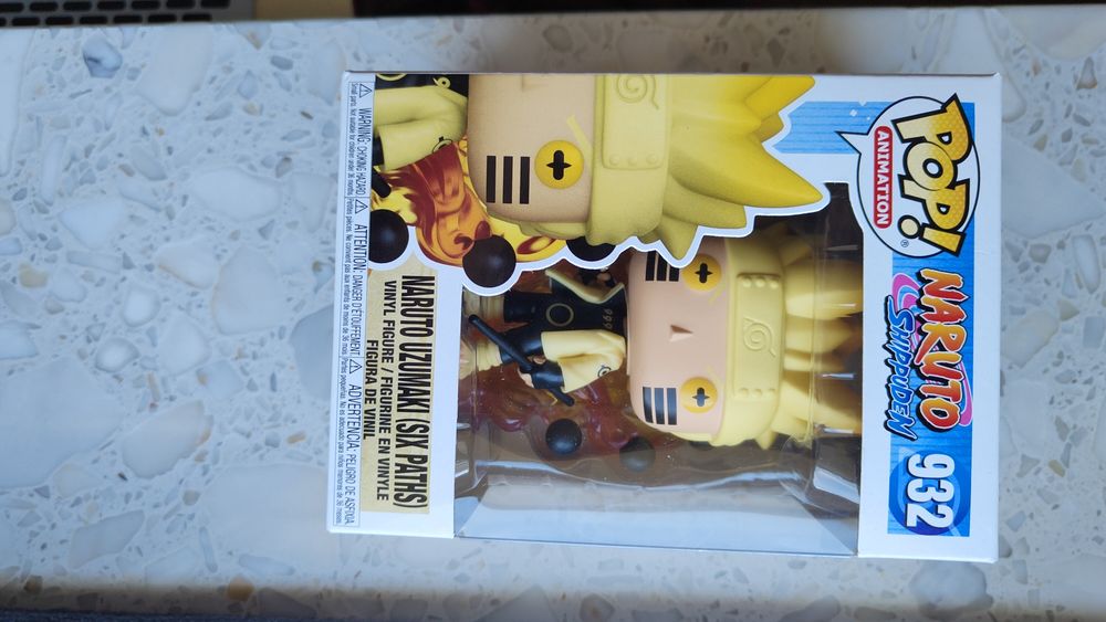 Nowe Funko POP 932 Naruto Uzumaki Six Path figurka kolekcjonerska