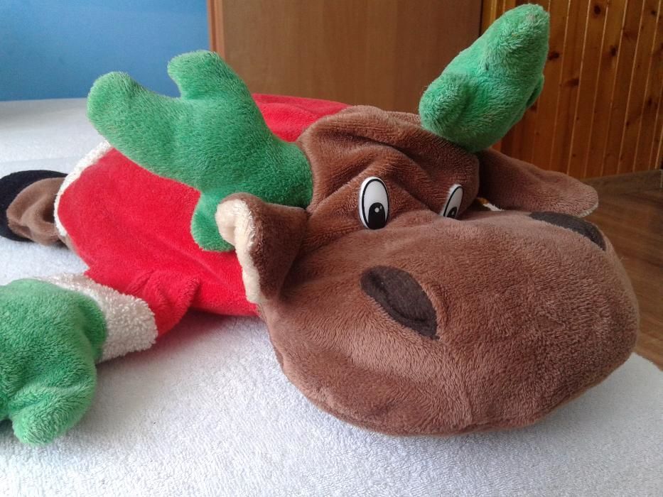 maskotka pluszak renifer- łoś,