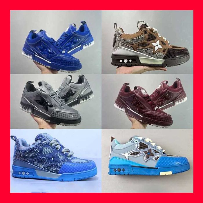ВСІ КОЛЬОРИ‼️ Кросівки Louis Vuitton Trainer, Skate, swarowski / 36-46