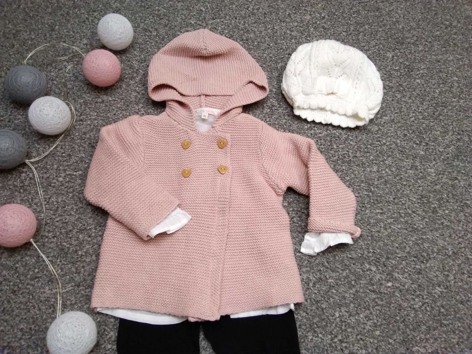 Zestaw ubranek 86-92cm, 12-18-24mcy sukienka Tommy Hilfiger