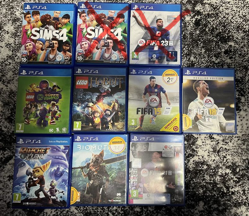 Ps4 продам диски Fifa 2022