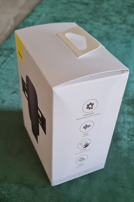 Nowy uchwyt na telefon Baseus Metal Age II Czarny prezent