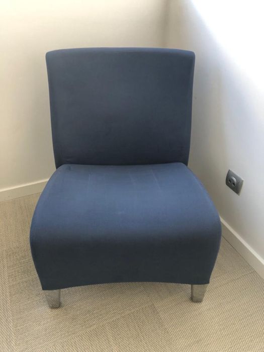 Cadeirões oken azuis