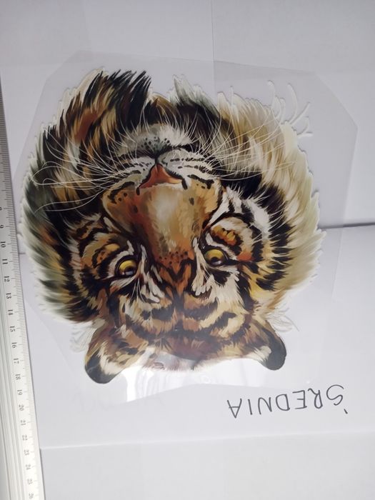 Prasowanka aplikacja na ubrania pantera leopard tygrys