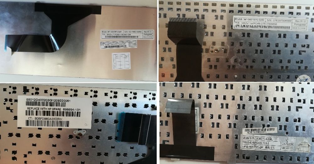 Teclados para Portáteis para Aproveitar Teclas ou Consertar