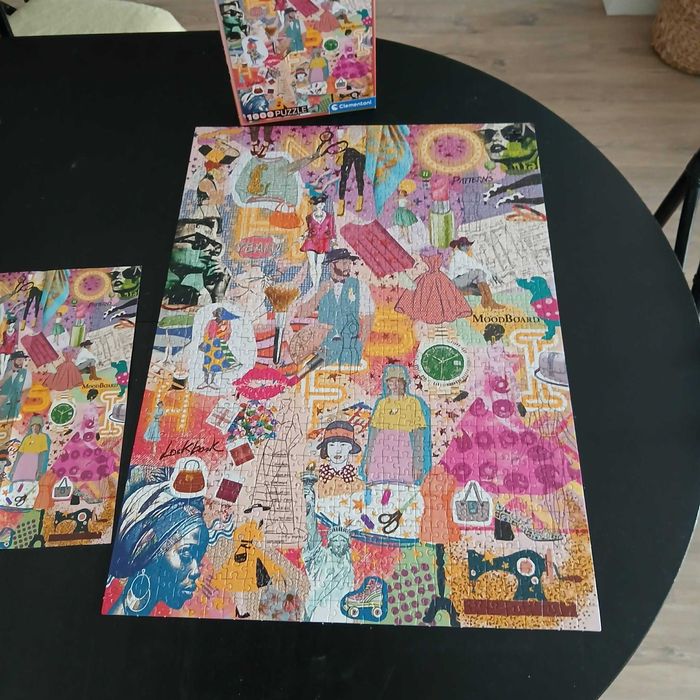 Puzzle 1000 peças  - More is More Fashion & Design - Completo