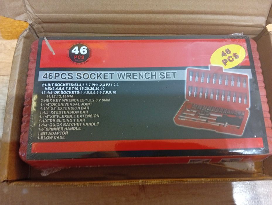 Klucze nasadowe zestaw