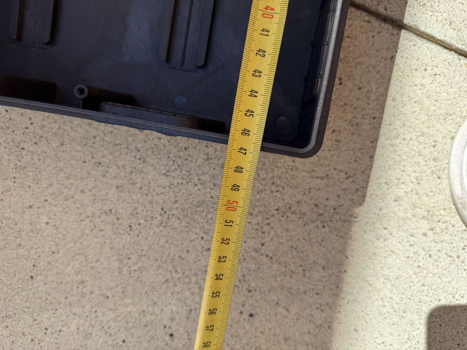 Caixa distribuição água colector