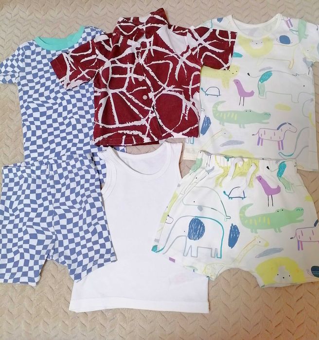 Лот одягу 9-12 міс на хлопчика