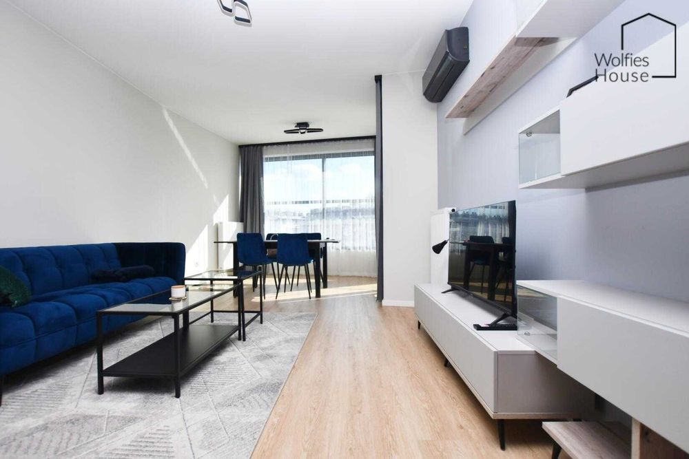 Wiślane Tarasy | 2 POK. | 58m2 | Taras | Klimatyzacja | ENG