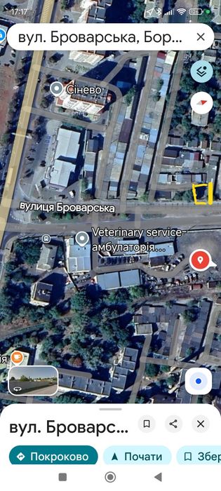 Фасадна ділянка під СТО