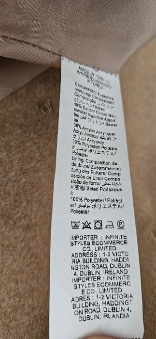 Długi płaszcz damski marki Nice's