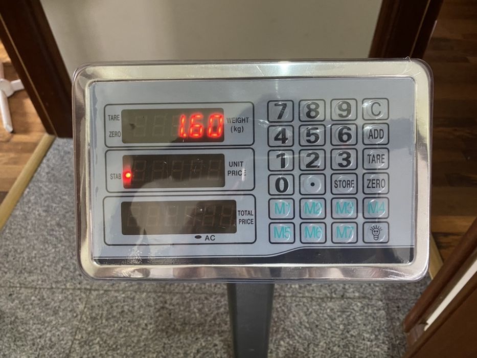 Balanca digital de plataforma