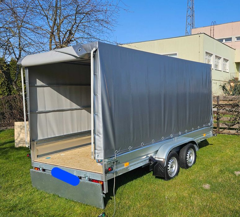 Wynajem duża Przyczepa Lekka 750kg Kat B