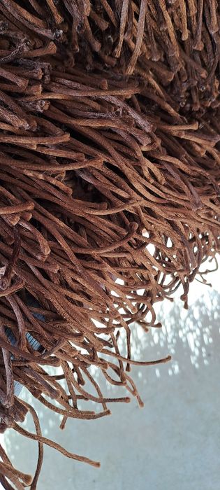 Carpete castanha 165x125cm