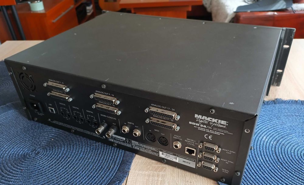 MACKIE SDR24/96 wielościeżkowy profesjonalny rejestrator audio